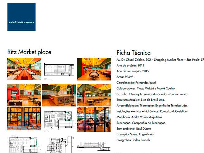 Trecho da página de projeto