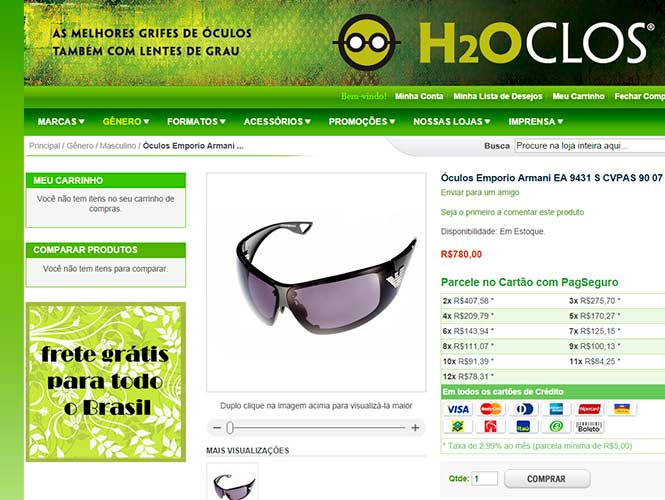 Trecho da página de projeto